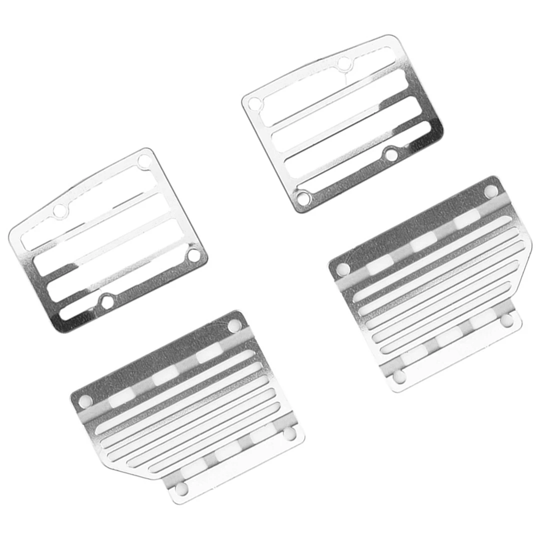 

Modern Metal Front and Rear Headlight Cover Lamp Guard for Xiaomi,Silver