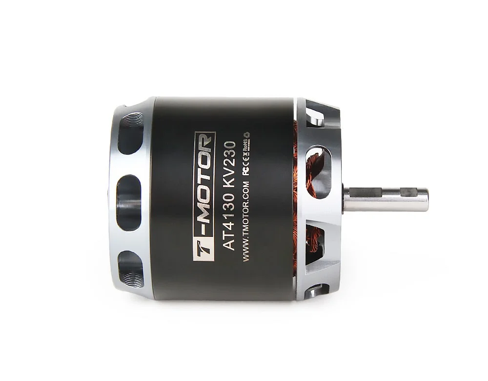 T-MOTOR AT4130 230/300/450KV Long Shaft Fixed Wing VTOL Customized UAV Drone Electric Motor OEM or ODM for RC Drone DIY Parts - view 5