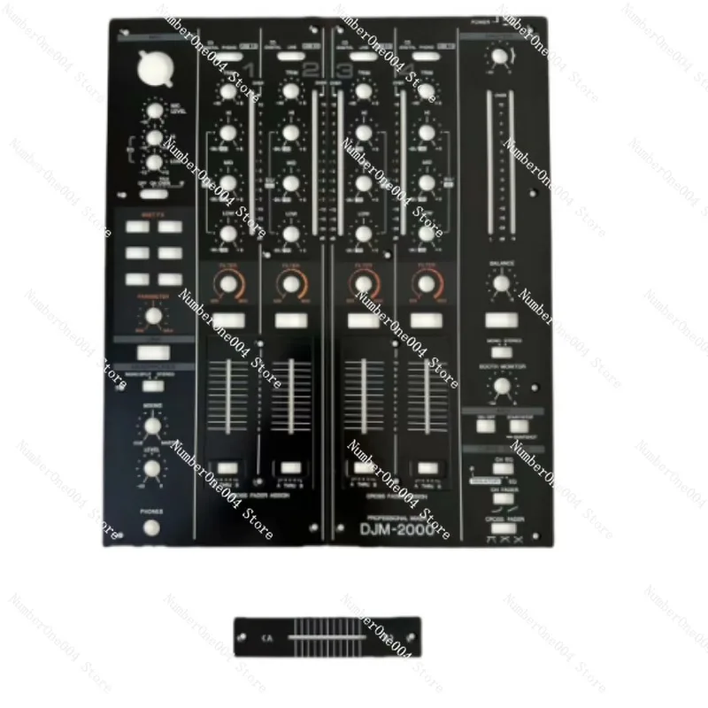 DJM-2000 Mixer Panel 2000 Generation Unit Fader Panel Iron Plate The Whole Set The Disc Player Does Not Have Screws By Default
