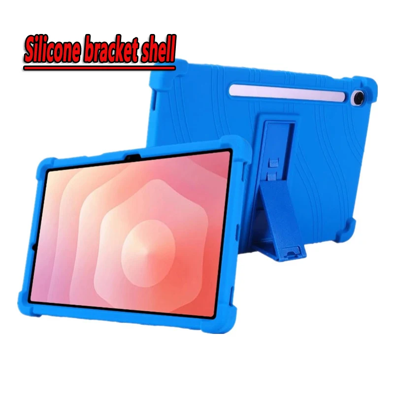 

Чехол для Samsung Galaxy Tab S11 2025, 11 дюймов SM-X730/SM-X736 5G, утолщенная противоударная подставка, мягкий силиконовый чехол для детского планшета
