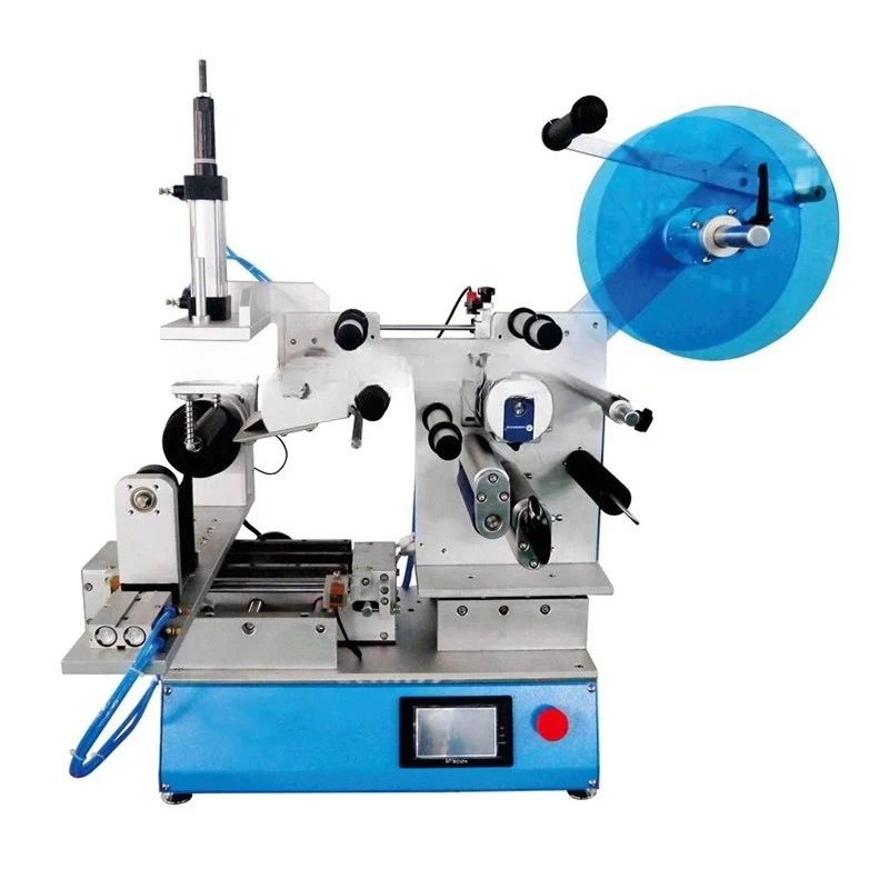2026-Wine Shampoo Bottle Labeling Machine and Label Printing Machine for Sale