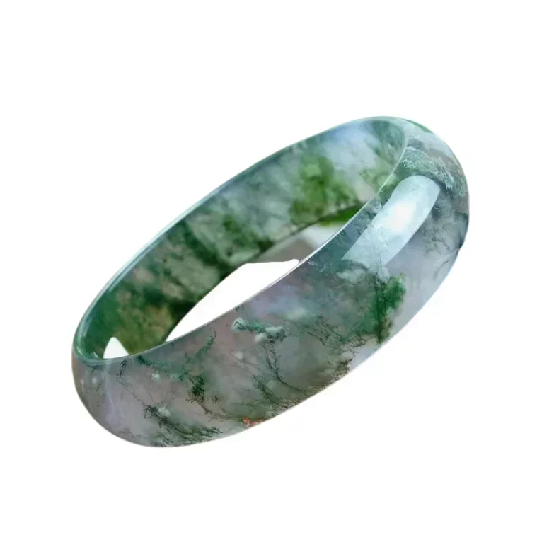 

Water grass agate Water grass clear transparent jade bracelet bangle bangles for women jade bracelet natural stone