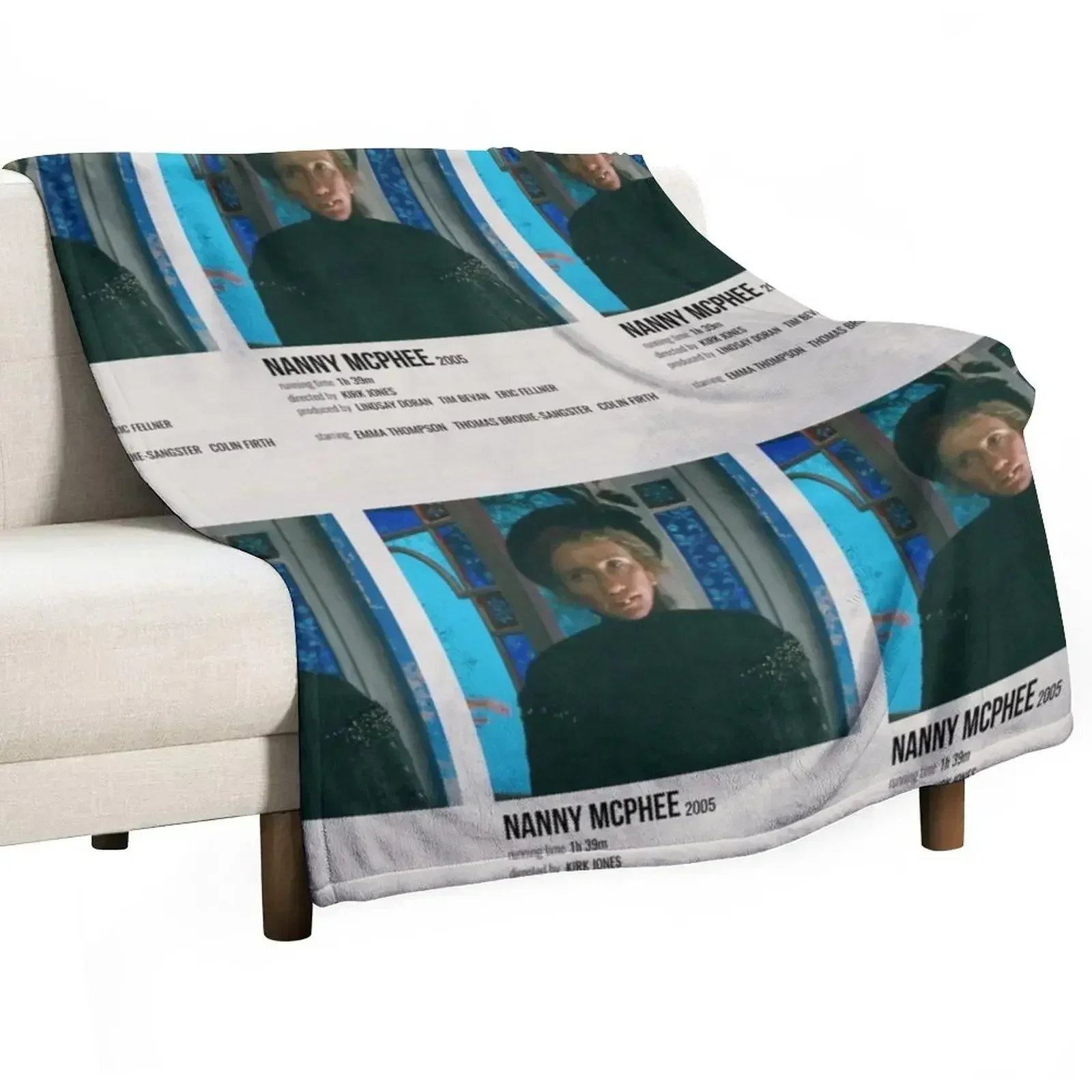 

Nanny McPhee Throw Blanket Soft Home Decor Blanket for Couch Bedroom