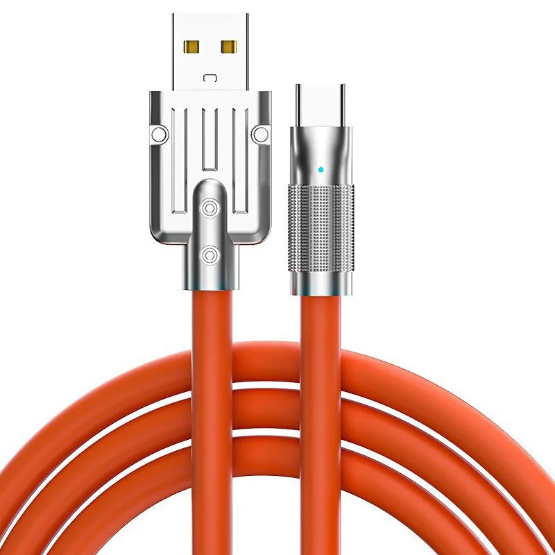 USB A Type C Data Cable support 120W 6A Super Fast Charging Ultra Cable for Samsung Xiaomi iphone TECNO MOT Vivo OPPON Phone etc