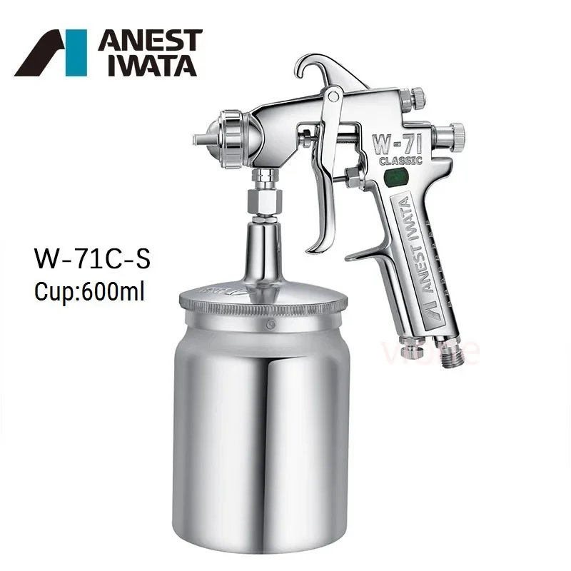 Japan Iwatas W71C pistola de pintura W77C Primer Spray Gun W-71C Finish Paint Power Spray Gun For Furniture Paint Spray Gun