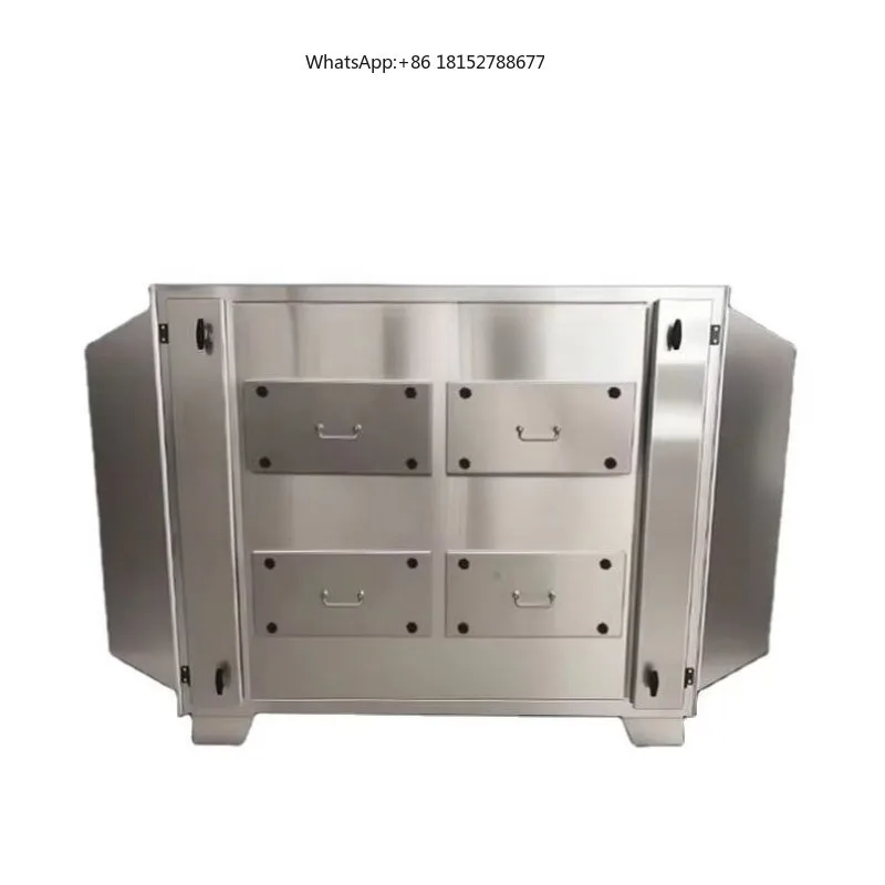 School Hospital Waste Gas Treatment Chamber Activated Carbon Adsorption Box 1 Year Warranty