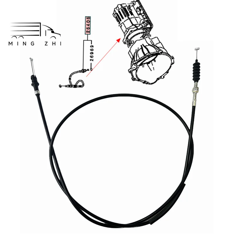 MR967698 Transmission acceleration cable Position the throttle line of the transmission for Mitsubishi IO H77W H76W