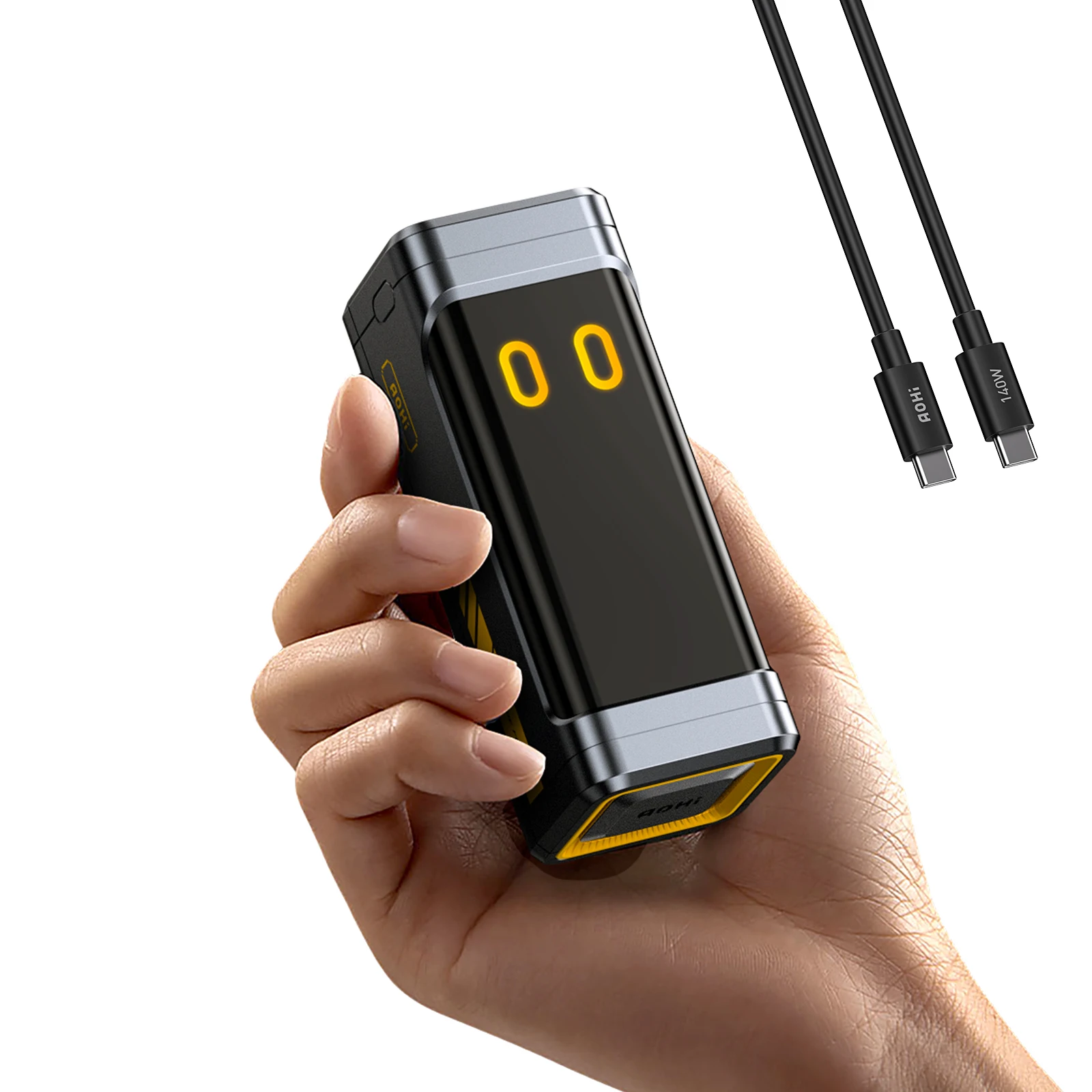 The FUTURE STARSHIP PRO PD 3.1 210W 10,000mAh Power Bank with 140W USB-C to USB-C Cable