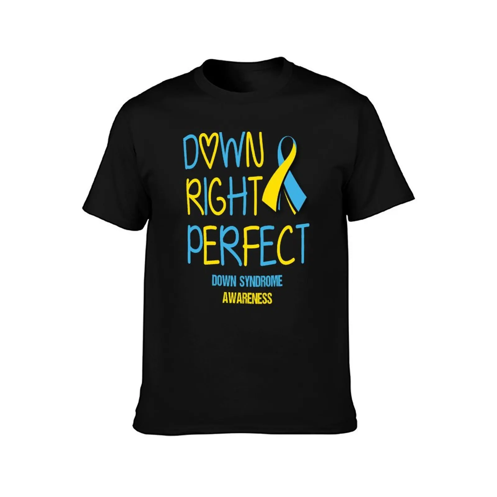 down syndrome awareness T-Shirt Basic Casual Short Sleeve Cotton Shirt T-Shirt