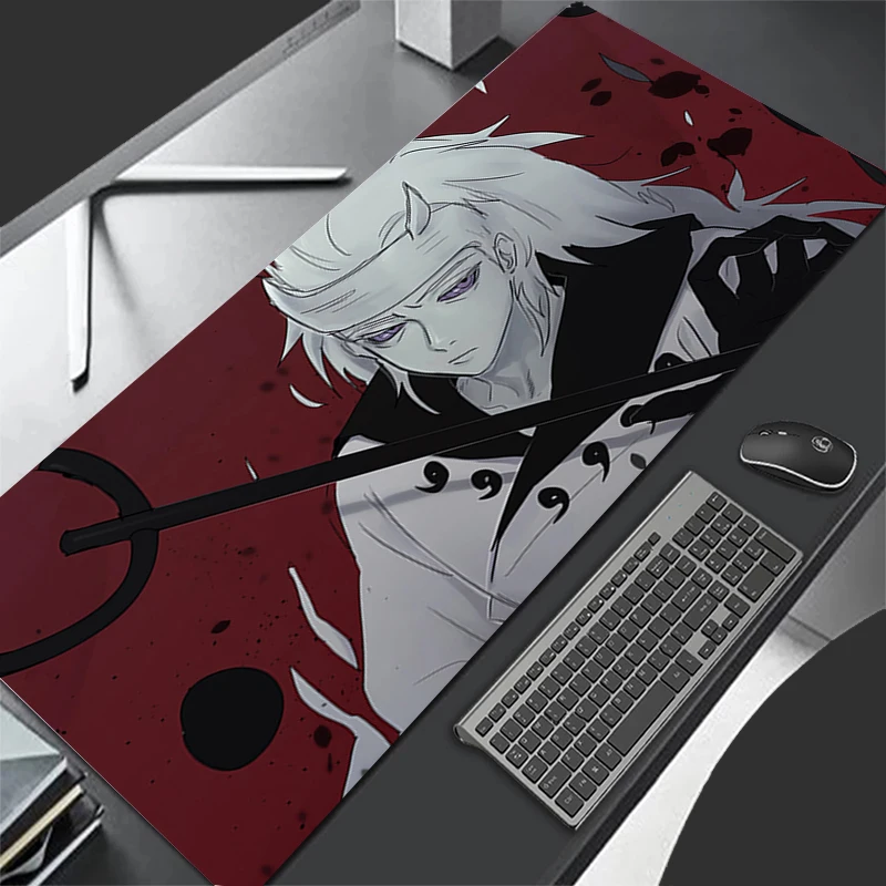 

Mouse Pad naruto madara uchiha rubber table Large Gamer xxl Desk mat Computer keyboard gaming accessories carpet Anime mousepad