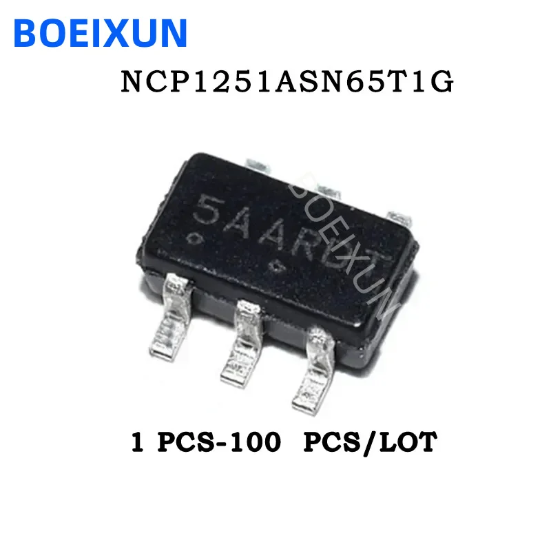 10 uds/50 uds/100 Uds NCP1251 NCP1251ASN65T1G IC interruptor fuera de línea FLYBACK 6TSOP