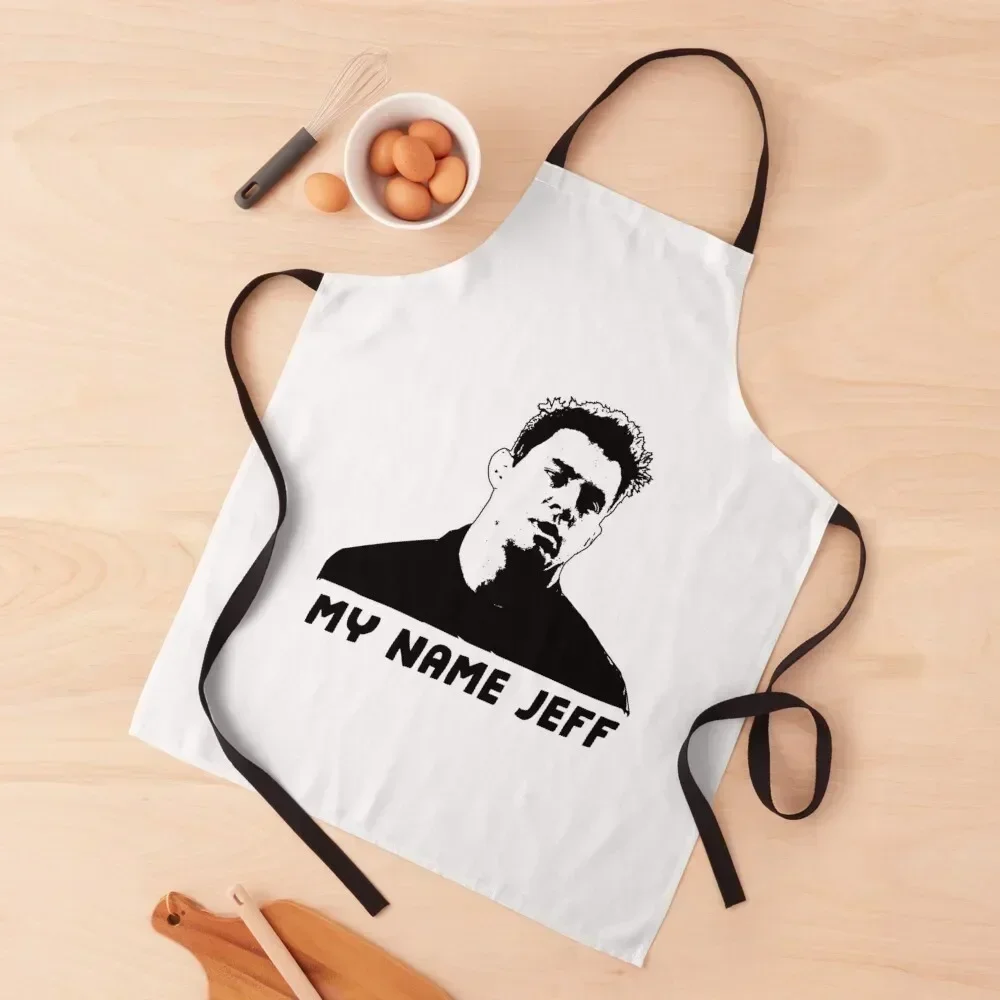 

My Name Jeff Apron For Cooking kitchen girl kitchen item Beauty Apron