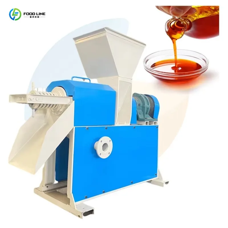 Customized New Design Oil Press for Palm Oil Pressing Palm Fruit Oil Expeller Palm Nut Cracking Kernel Pressing Commercial