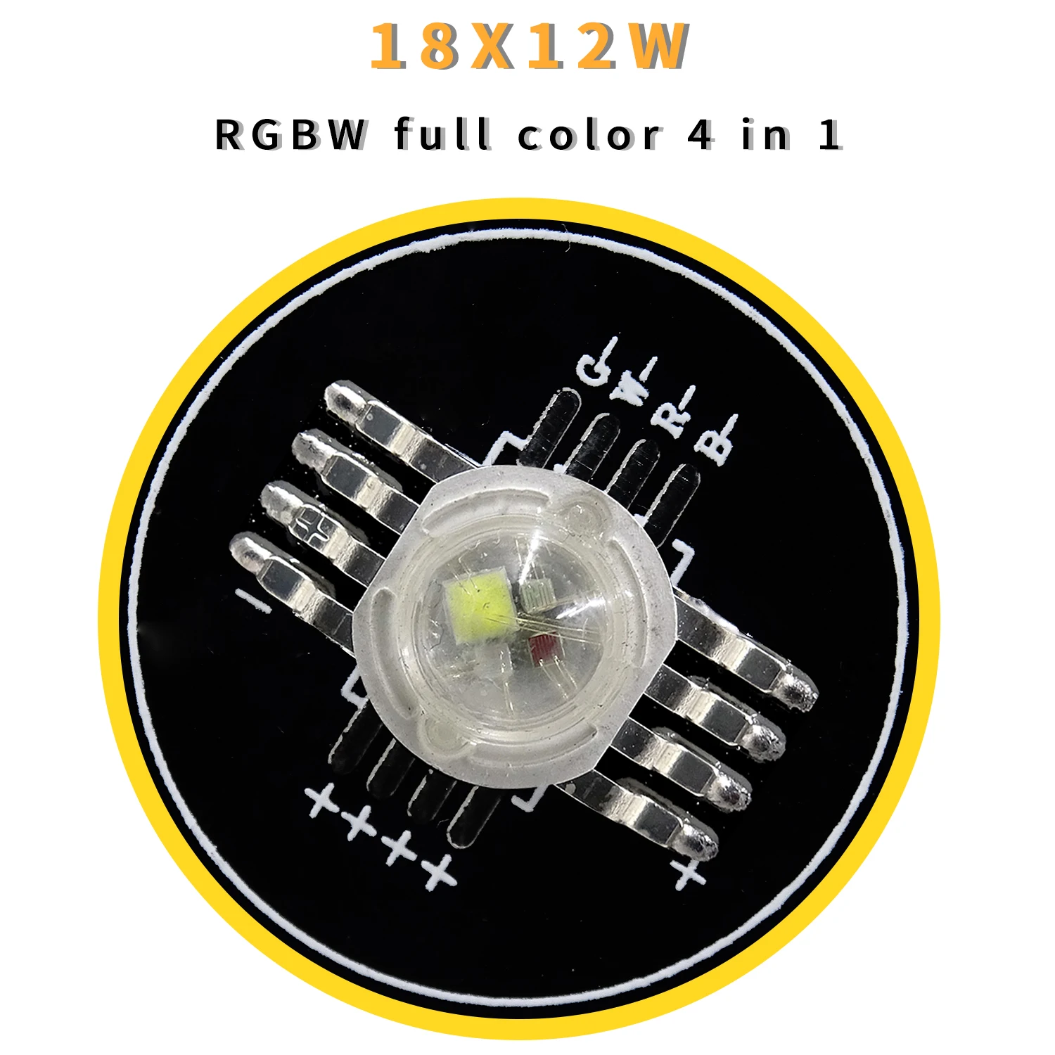 6 in 1 18x18w wasserdichtes Par-Licht rgbwa UV-LED-Panel, 4 in 1 18x12w, 18x15w rgbwa 5 in 1 Lampen perlen für wasserdichtes Par-Licht