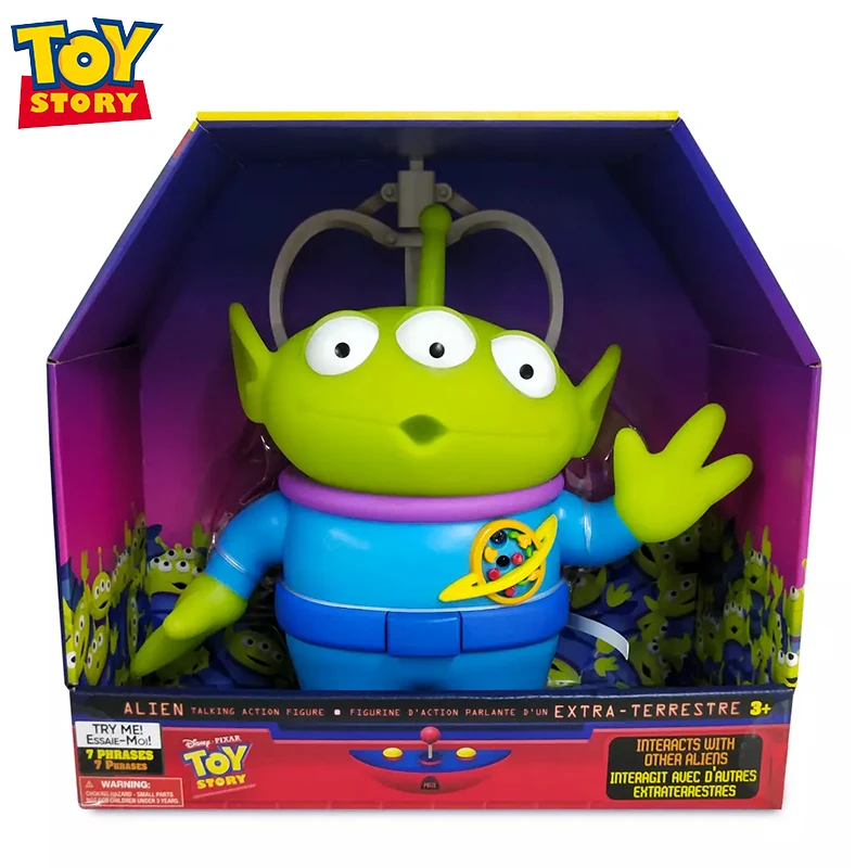 

Disney Toy Story 4 Aliens Interactive Talking Action Figure Vocal Model Toys Limited Collection Toys Children's Holiday Gifts