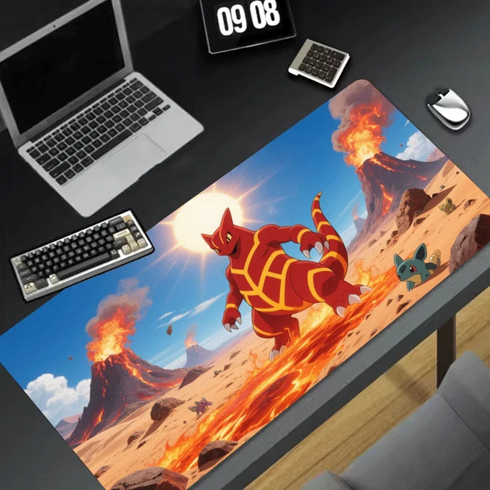 

Mew Customized Pads Simple Gamers Desk Pads Pikachu Extra Large Diy Desk Set Mouse Pads Jigglypuff Anime Cartoon
