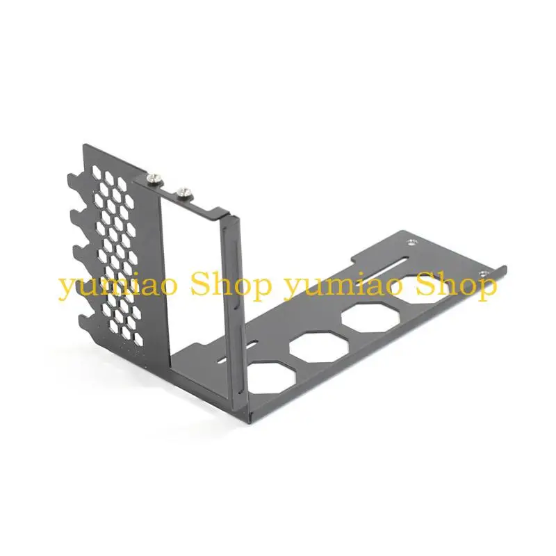 587B Vertical GPU Mount Bracket Durable Metal GPU Conversion Support for DIY Desktop Computer Case