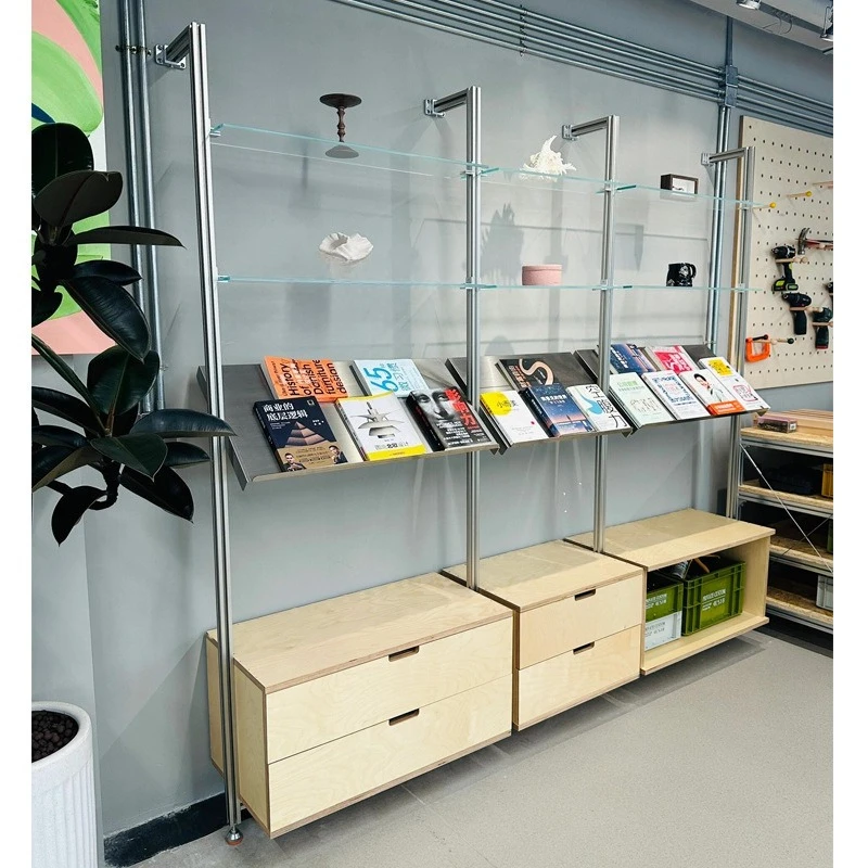 

Wall rack, simple marine plate aluminum alloy rack