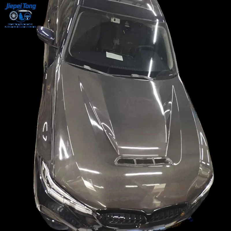 

Suitable for BMW's G20 G28 M340I STLF Real CS Style Carbon Fiber Engine Bonnet Hood Fender TRUNK