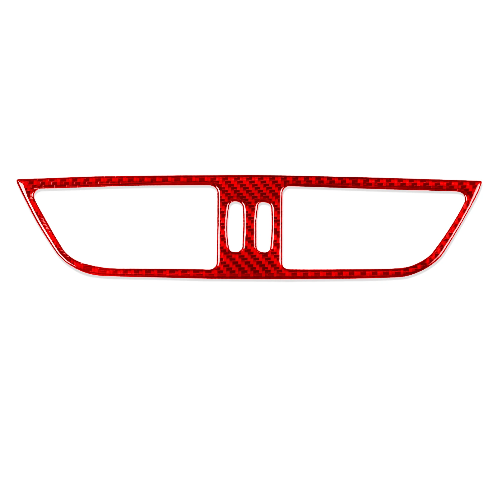 For Mercedes-Benz CLS C219 2004-2009 Central Control Air Outlet Sticker Cover Trim Carbon Fiber Interior Styling Accessories