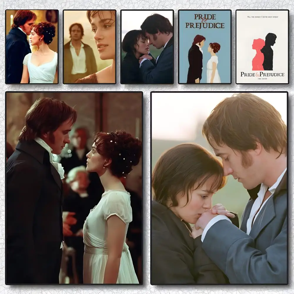 Pride & Prejudice Romance Classic Painting Calligraphy Poster ‌decor Canvas Modern living room