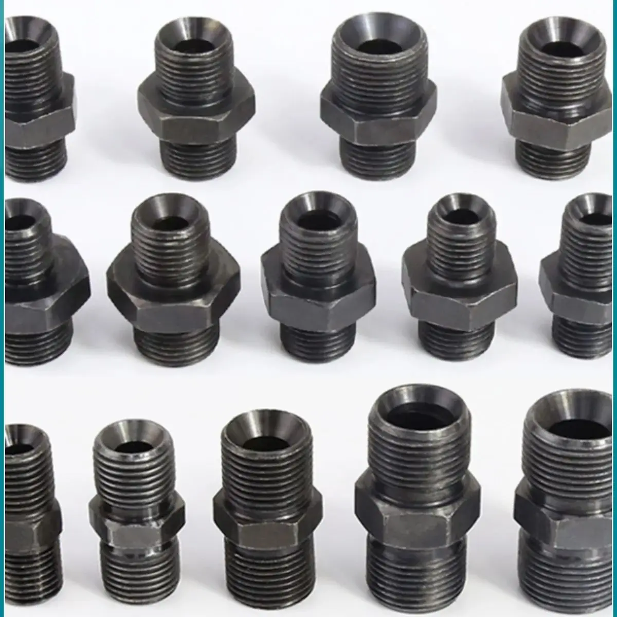 Metric Hydraulic Connector Accessories Hydraulic Excessive Connector Type A Flat Head Connector M12 14 16 18 22 33 36*1.5