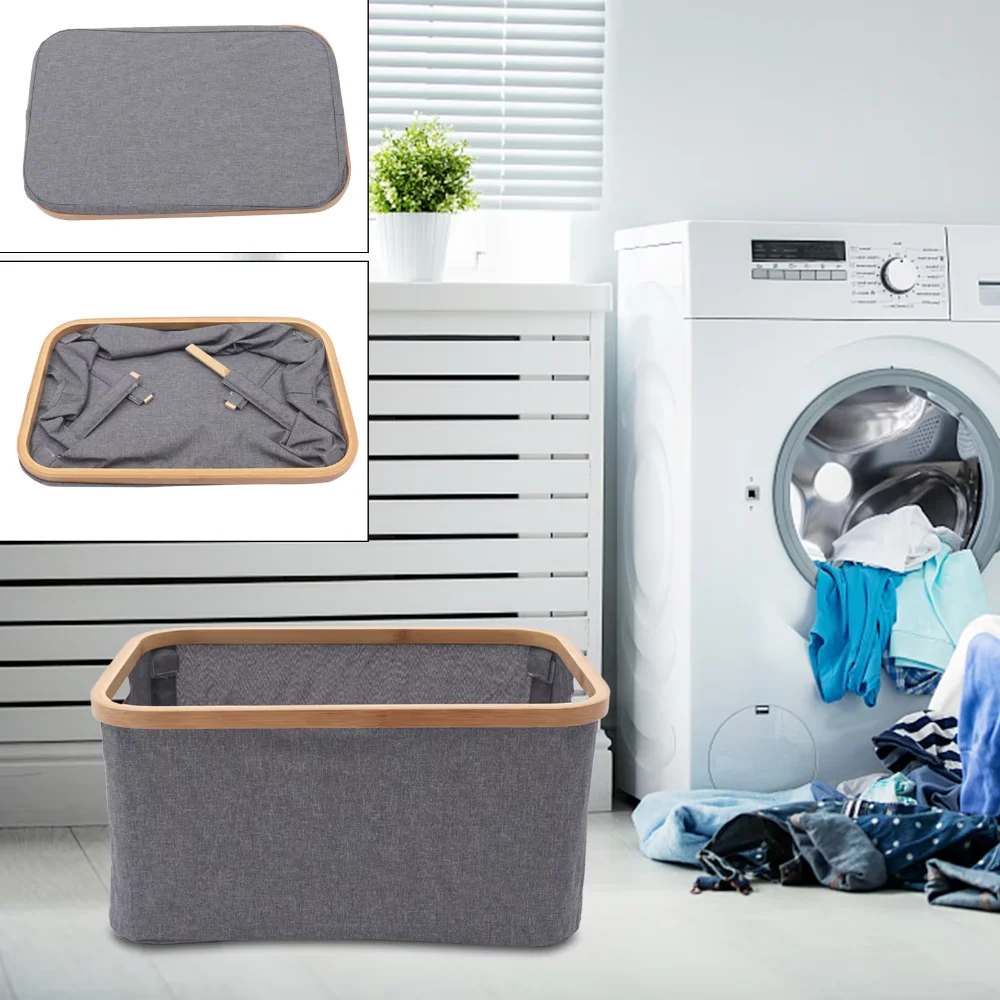 

High-quality Small Laundry Basket Foldable with Handles Basket Clothes Organization Basket Bins Bike basket Mini fridge Gym