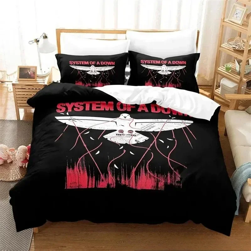 

Luxury New 3D Print System Of A Down Bedding Set Boys Girls Twin Queen King Size Duvet Cover Pillowcase Bed boys Teen Adults