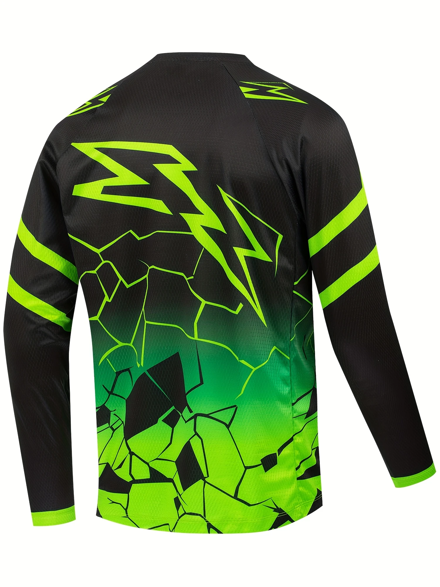 Herren Motocross-Helm Grafik-Langarmtrikot Familien-Set Dirt Bike Offroad-Renn-Sportmode Bedrucktes Oberteil – Detail 6