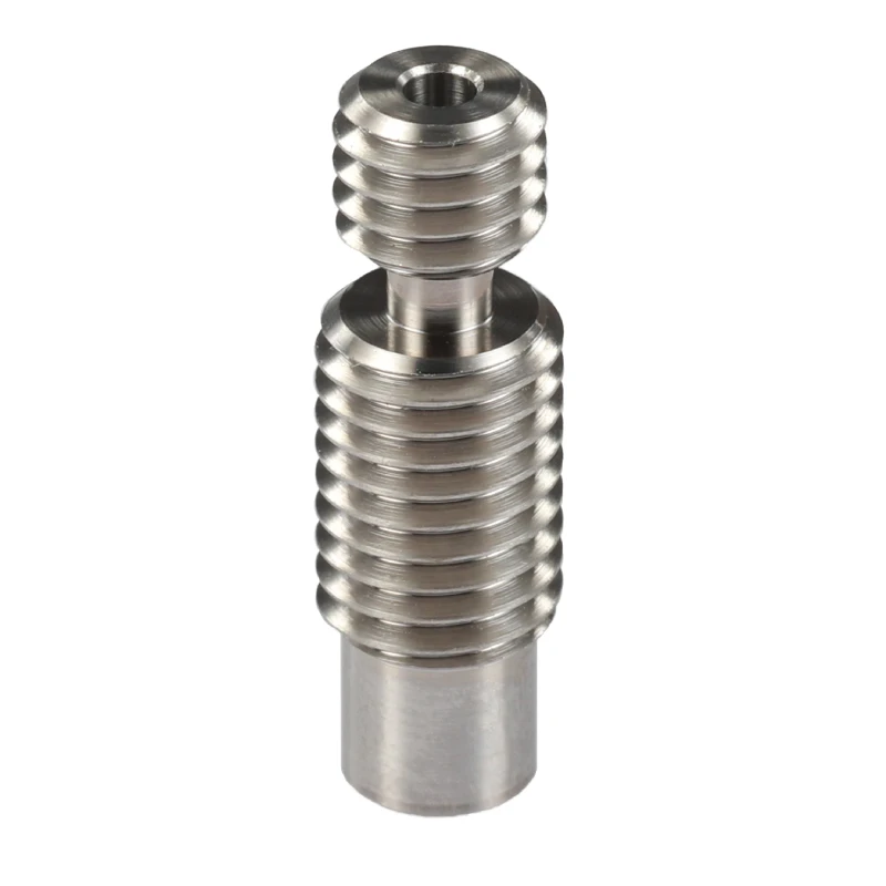 Mellow All-Metal NF V6 Titanium Alloy Heat break TC4(Grade5) 3D Printer Nozzle Throat for 1.75mm/3.00 HOTEND  V6 heater block