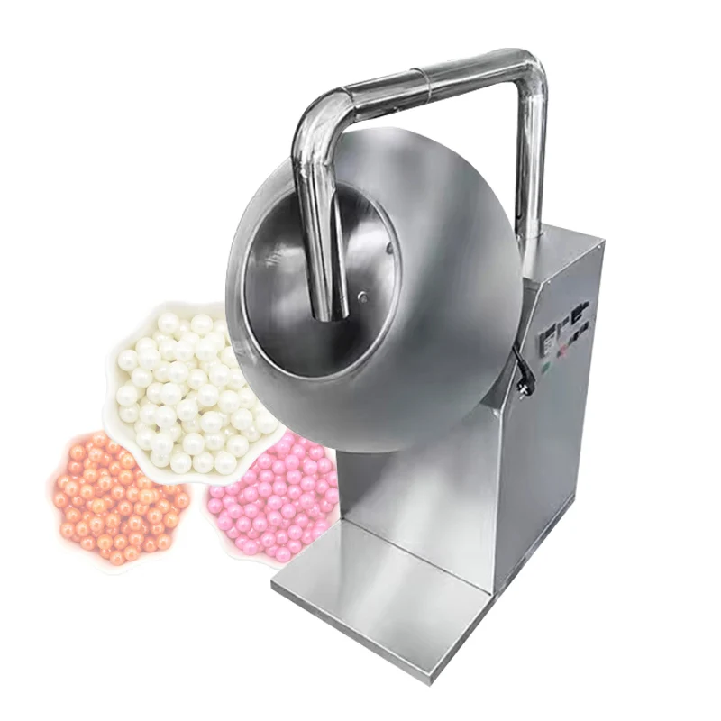 Pill Polishing Machine Automatic Candy Food Sugar Coating Machine Spherical Machine Waxing Machine