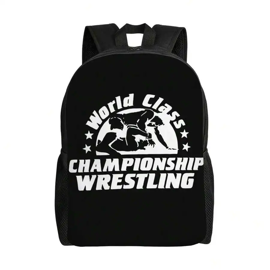 

World Class Championship Wrestling Graphic Backpack For Adults