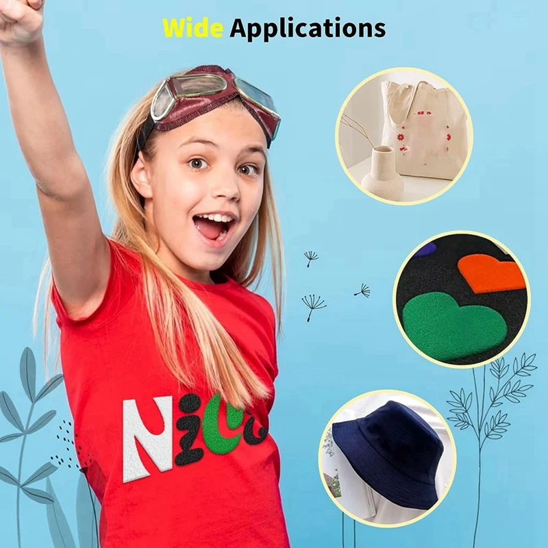 3D Puff Vinyl Heat Transfer For T-Shirts, Puff Heat Transfer Vinyl For Easy To Cut Durable Easy To Use Green