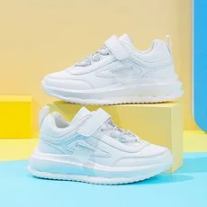 

Новые весенние детские кроссовки 2025 из искусственной кожи для девочек, повседневная сетчатая однотонная розовая легкая детская обувь на липучке для мальчиков, детская нескользящая спортивная обувь