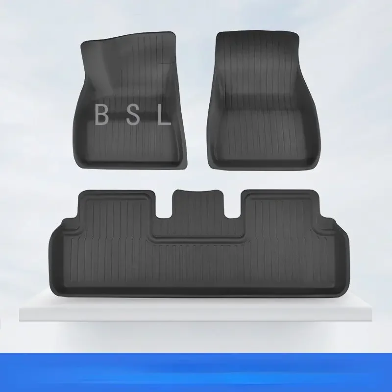 Super Fashion Floor Mats for Tesla Model 3 Model Y 2022  Waterproof Floor Liners with Atmosphere