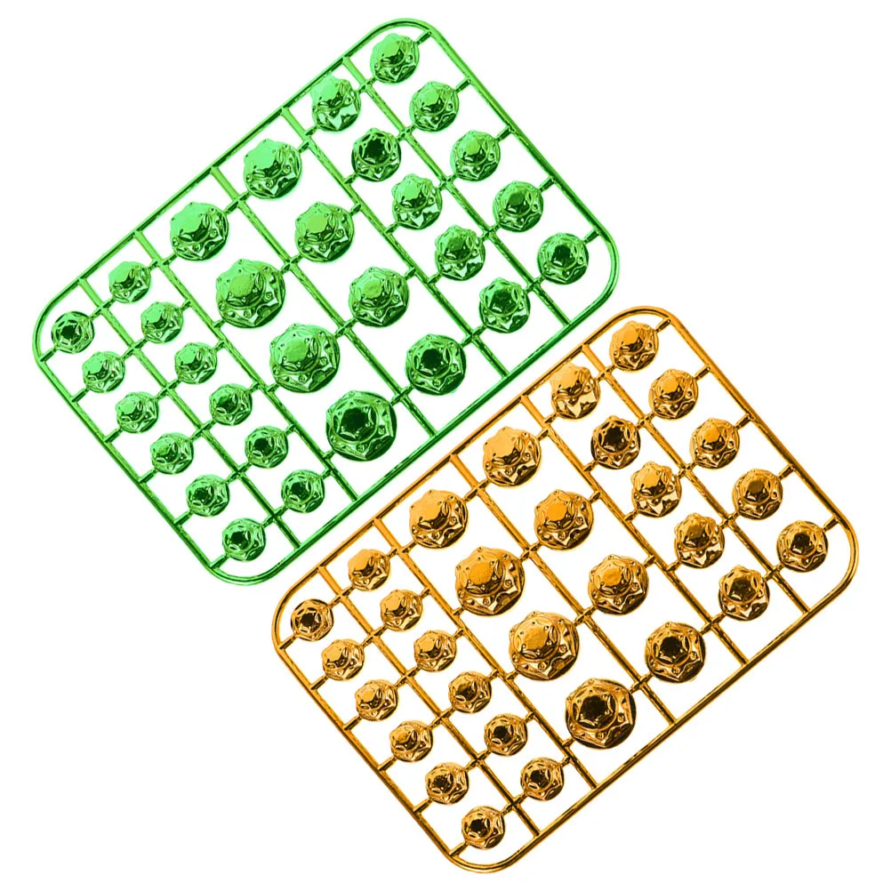 

2 set Engine Bolt Covers Abs Plastic Universal Fit For Motorbike Modification Enhanced Appearance Engine Screw Cover For