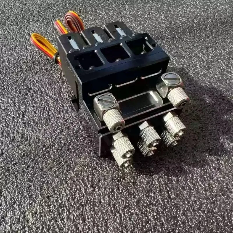 RC Model Hydraulic Valve, Mini Hydraulic Directional Control Valve for Model Excavator & Loader