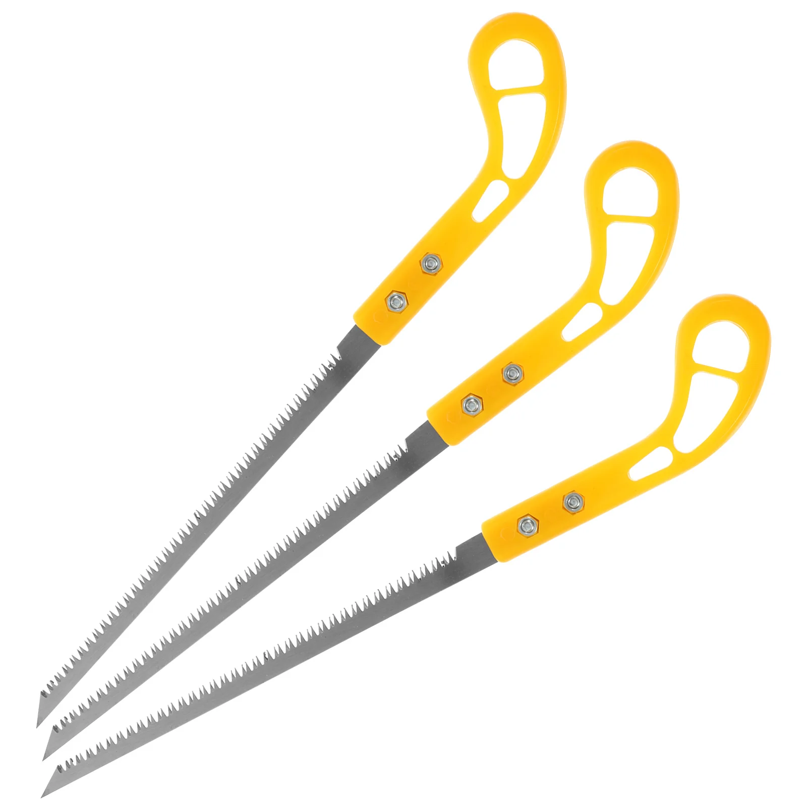 

3Pcs Mini Wall Saw Durable Steel Portable Handheld Tree Sawing Tool for Wood Cutting Camping Craftsmanship