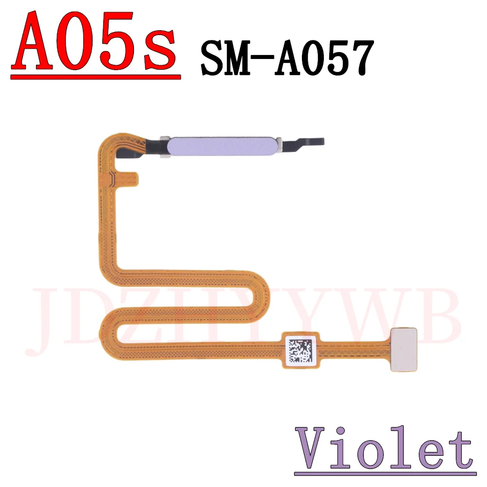 For Samsung Galaxy A05s SM-A057F Home Button Touch ID Menu Return Key Power Button Fingerprint Sensor Flex Cable