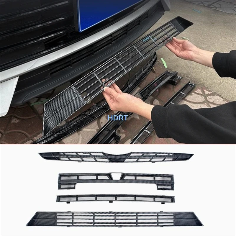 For Geely Coolray/Proton X50/Belgee X50/Binyue L 2025 + Car Styling Front Bumper Racing Grills Insect Proof Net Water Tank Cover