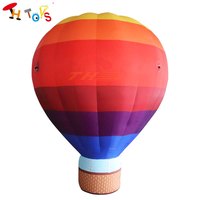 Customized Inflatable Ground Balloon Outdoor Advertising Hot Air Balloon Inflatable Replica Model for Decoration