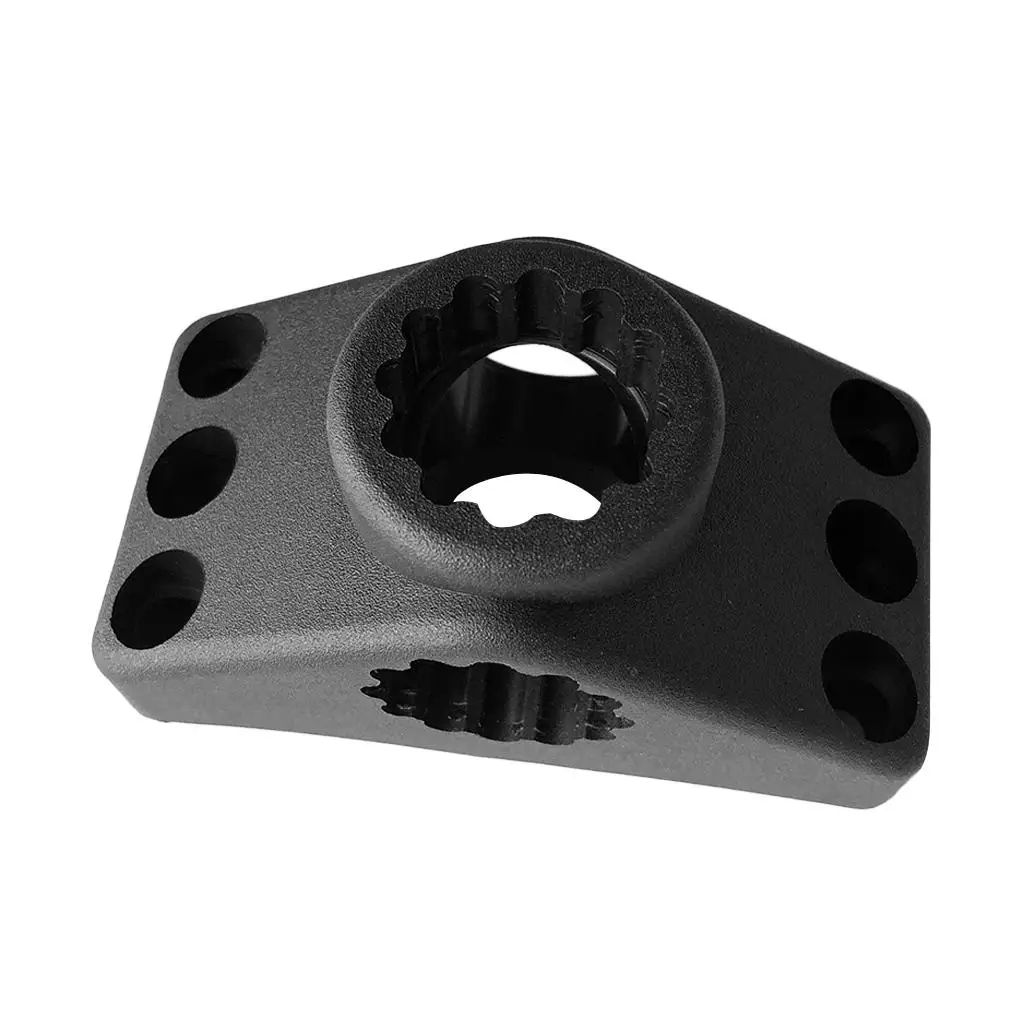 Black Nylon Fishing Rod Holder Mount Lightweight Boat Fishing Rod Holder for Inflatable Boat