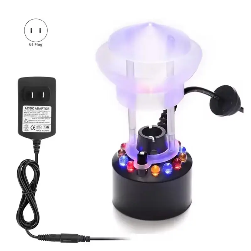 -نوفمبر بالموجات فوق الصوتية البخاخة ضباب صانع مستر مبيد نافورة الماء بركة حوض السمك آلة الضباب المرطب مع سبلاش الحرس