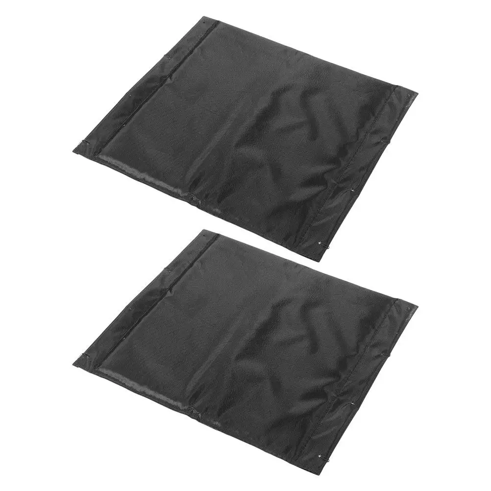 2Pcs Seat Cushion for Wheelchair Thick Breathable Oxford Cloth Cushion Easy Install Washable for Mobility Chair Office Chair