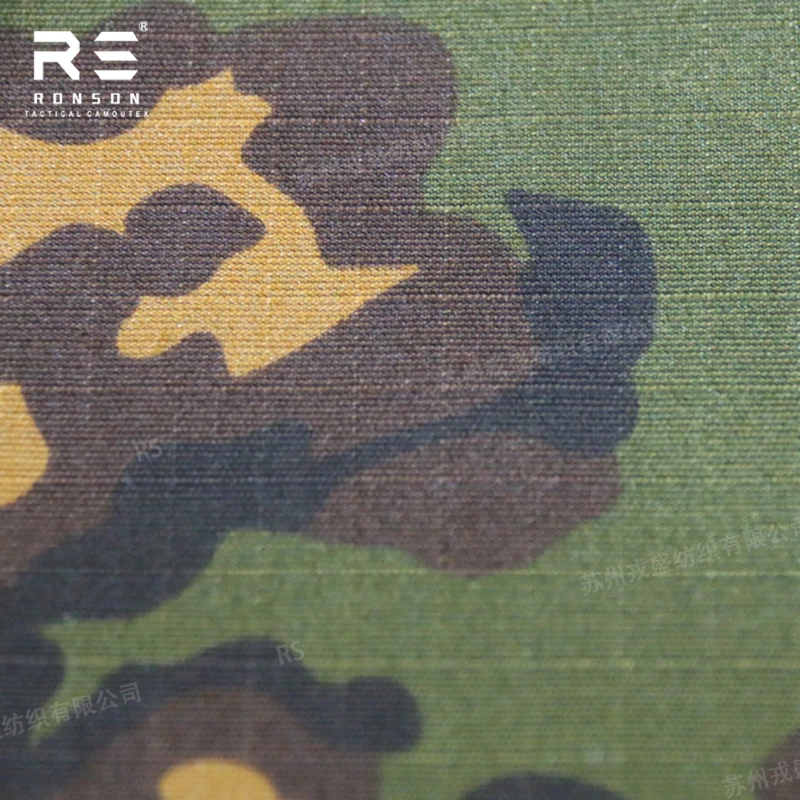 NC5050 Ripstop Tarnstoff Russland SS-Leto Bedruckter Taktischer Nylon-Baumwoll-Tarnstoff Taktisches Gewebe – Detail 6