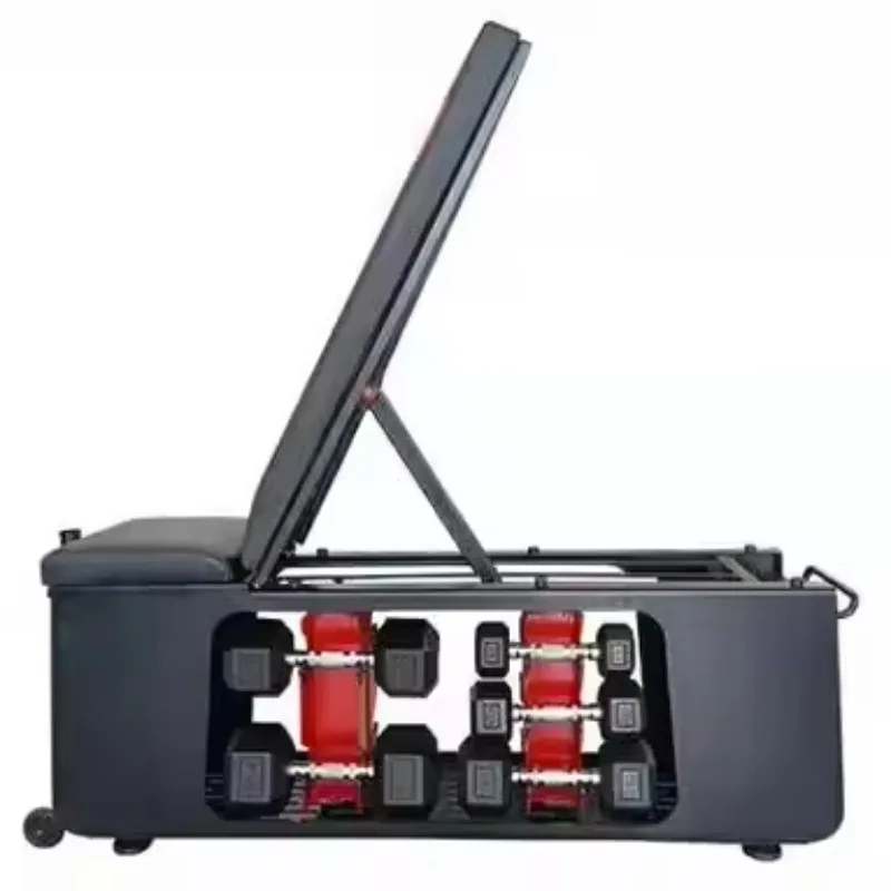 

Multifunctional Adjustable Dumbbell Bench Storage Home Gym Weight Workout Bench Foldable Sit-Up Benchs Key Feature-Storage1