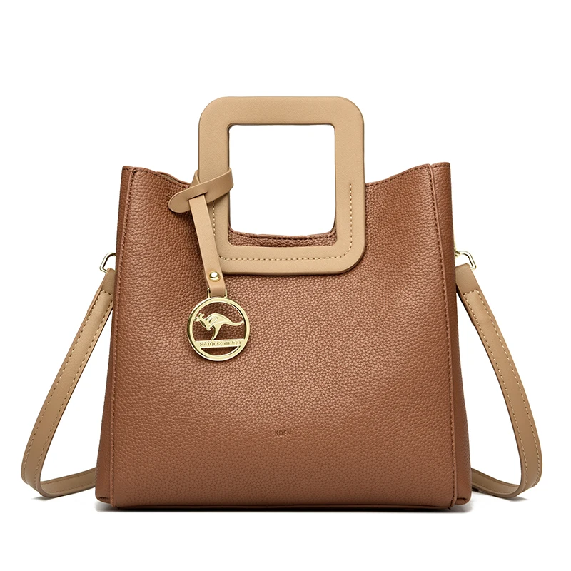 High Quality Leather Purses and Handbags Luxury Handbags Women Bags Designer 2024 Casual Shoulder Messenger Handbags Sac A Main