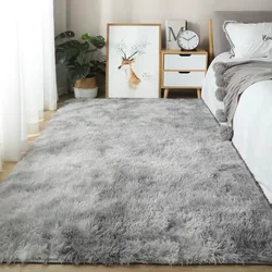 Tapis de Chambre à Coucher en Peluche Doux pour Fille et Bébé, Moquette de oral et Non-ALD Fuzzy Shag