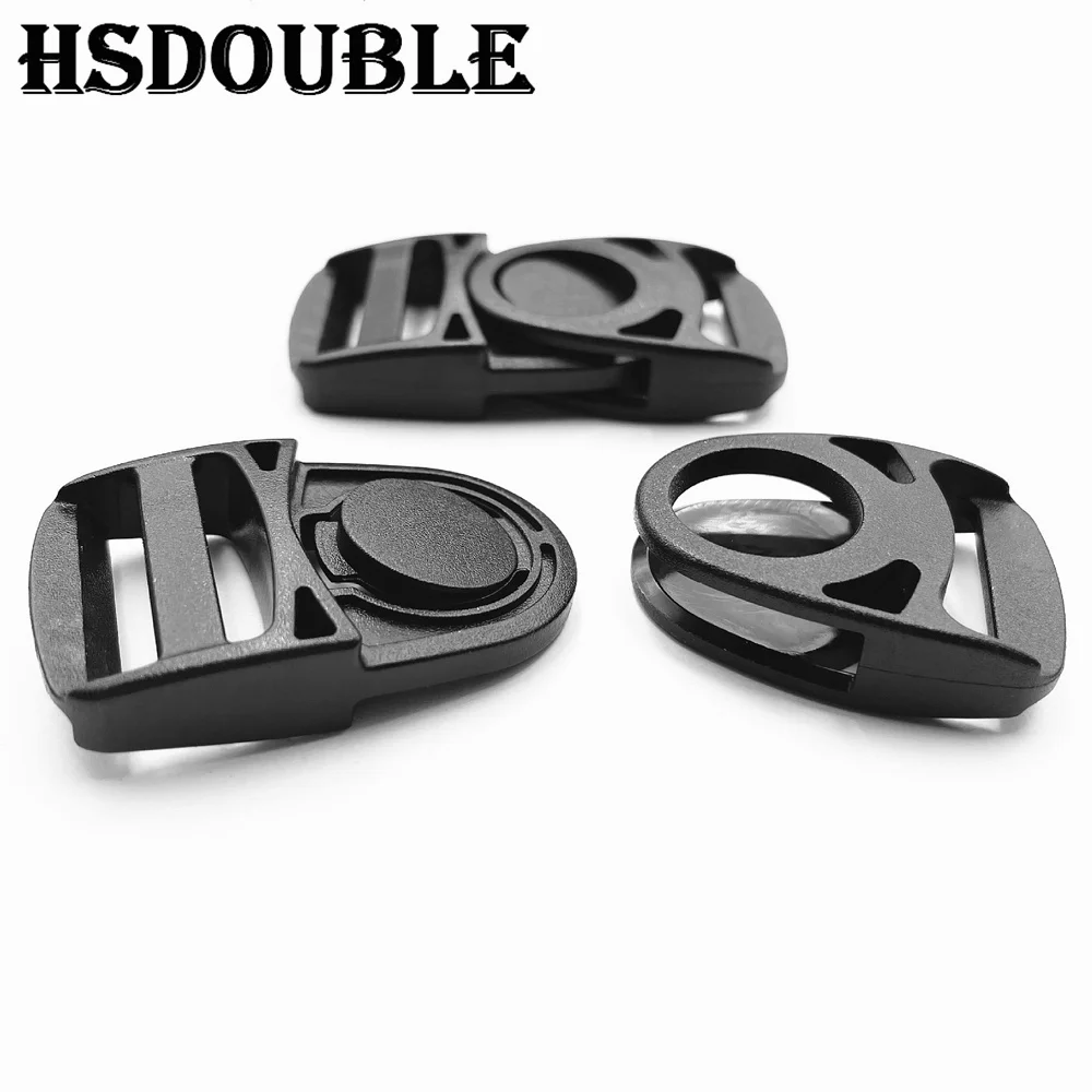 Plastic Side Release Center Buckles Swing Head Swivel style Backpack Straps Webbing 20mm 25mm 32mm 38mm