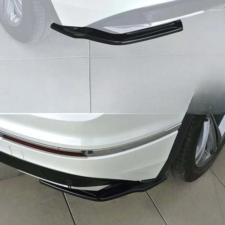 

For Volkswagen Tiguan R-Line 17-19 Rear Wind Blade Rear Bumper Lip Rear Spoiler Air Knife Aerodynamic Spoiler Car Accessories